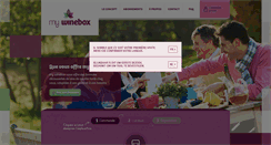Desktop Screenshot of mywinebox.be